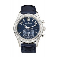 Replik Patek Philippe Komplikationen Chronograph Platin Herrenuhr 5961P-001 5961P