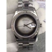 Replik-Uhr Rolex Datejust 41 Lapis Lazuli HK Rostfreier Stahl GroBes Zifferblatt