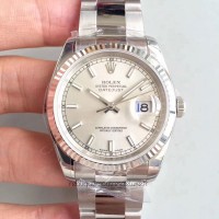 Replik-Uhr Rolex Datejust II 126334 41MM Rostfreier Stahl Rhodium-Zifferblatt