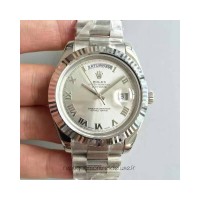 Replik-Uhr Rolex Day-Date II 218239 41MM Rostfreier Stahl Sundust Dial