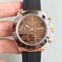 Replik-Uhr Rolex Daytona Cosmograph 116515LN Roségold Zifferblatt Schokolade