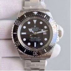 Replik-Uhr Rolex Deepsea 116660 Rostfreier Stahl Schwarzes Zifferblatt