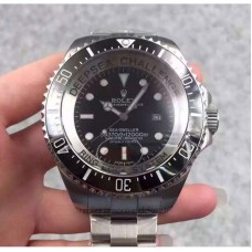 Replik-Uhr Rolex Deepsea Challenge James Cameron Rostfreier Stahl Schwarzes Zifferblatt