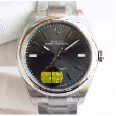 Replik-Uhr Rolex Oyster Perpetual 39 114300 Rostfreier Stahl Anthrazitfarbenes Zifferblatt