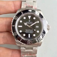 Replik-Uhr Rolex Sea-Dweller 4000 116600 Rostfreier Stahl Schwarzes Zifferblatt