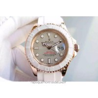 Replik-Uhr Rolex Yacht-Master 40 116655 Roségold GroBes Zifferblatt