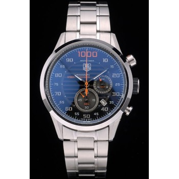 Replik-Uhr Tag Heuer Mikrotimer Flying 1000 Edelstahl Silber 7915