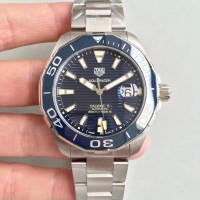 Replikat-Tag Heuer Aquaracer Kaliber 5 WAY201B.BA0927 Blaues Zifferblatt aus Edelstahl