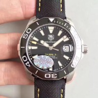 Replikat-Tag Heuer Aquaracer Kaliber 5 WAY211A.FC6362 Schwarzes Edelstahl-Zifferblatt