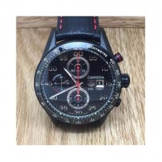 Replica Tag Heuer Carrera Kaliber 1887 CAR2A80.FC6237 PVD schwarzes Zifferblatt